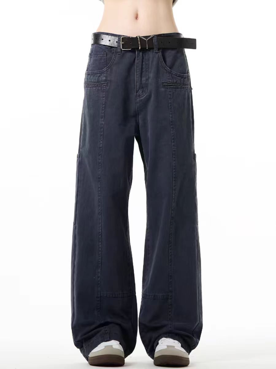 Japanese Brand × Vintage High Street Vintage Loose Jeans Blue Size US 31 - 2 Thumbnail