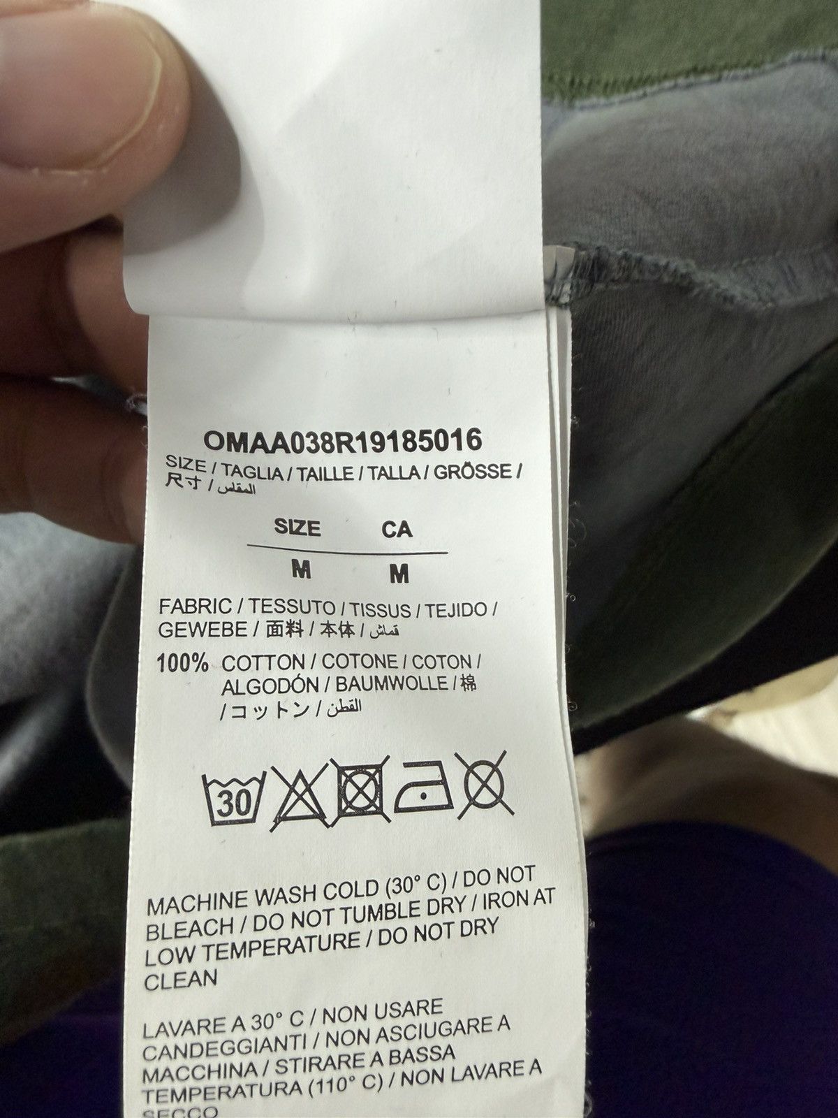 Off-White Off White Oversized Diag Stencil Tee Camo Size US M / EU 48-50 / 2 - 5 Thumbnail