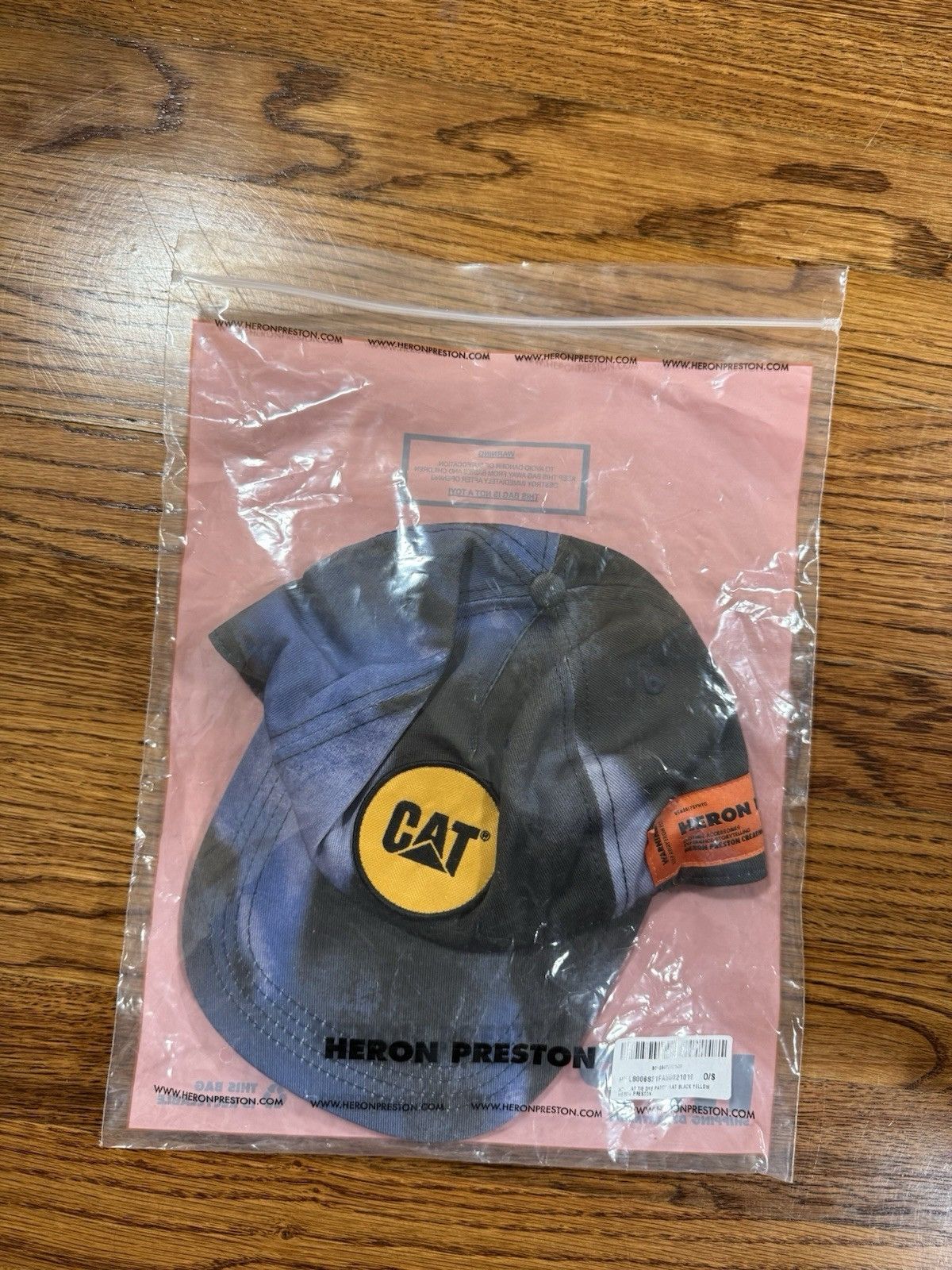 Heron Preston HERON PRESTON X Caterpillar Tie-dye Cap Multicolor OS NWT Size ONE SIZE - 10 Thumbnail