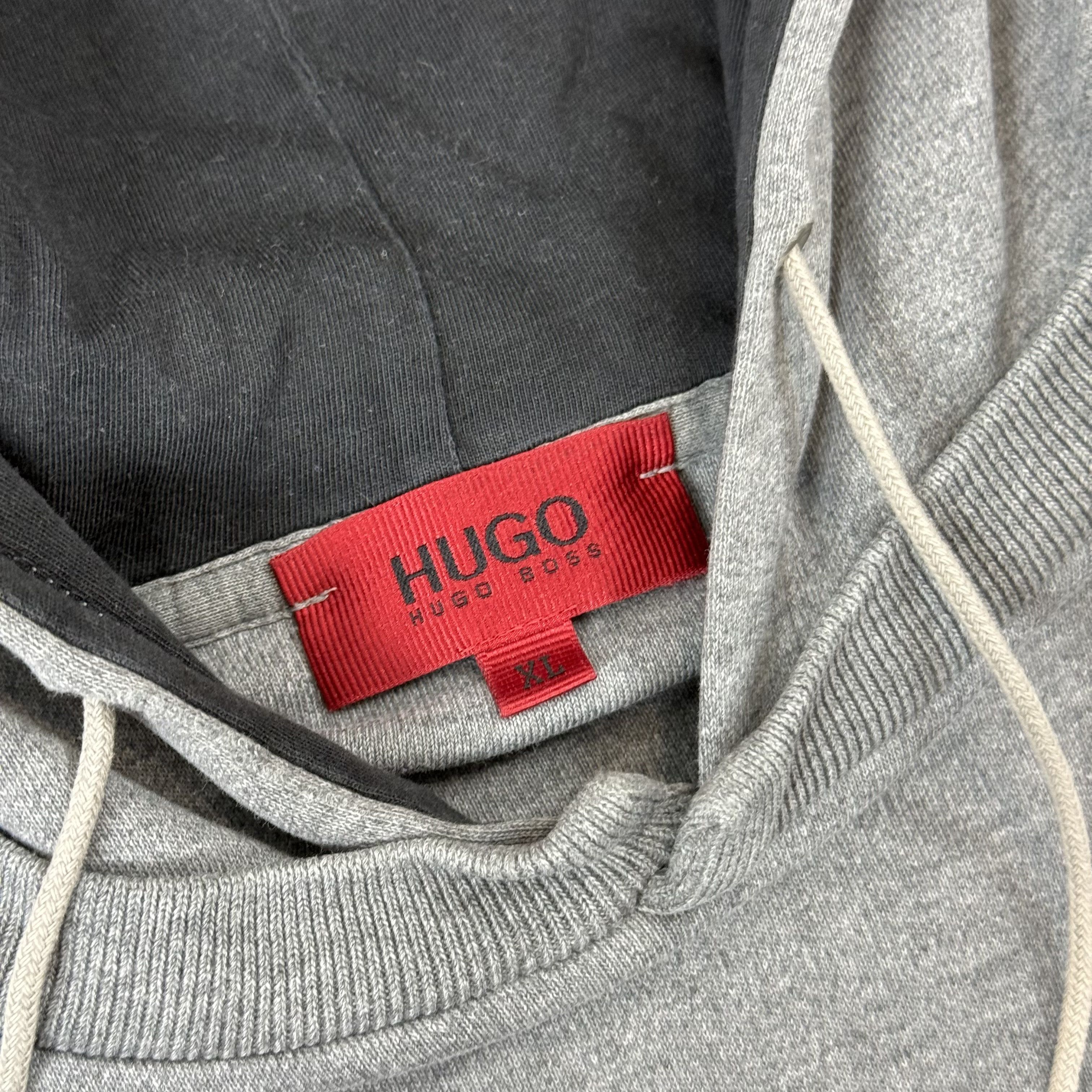 Hugo Boss HUGO by Hugo Boss Graphic Grey Hoodie Hooded Sweat Size US XL / EU 56 / 4 - 9 Thumbnail