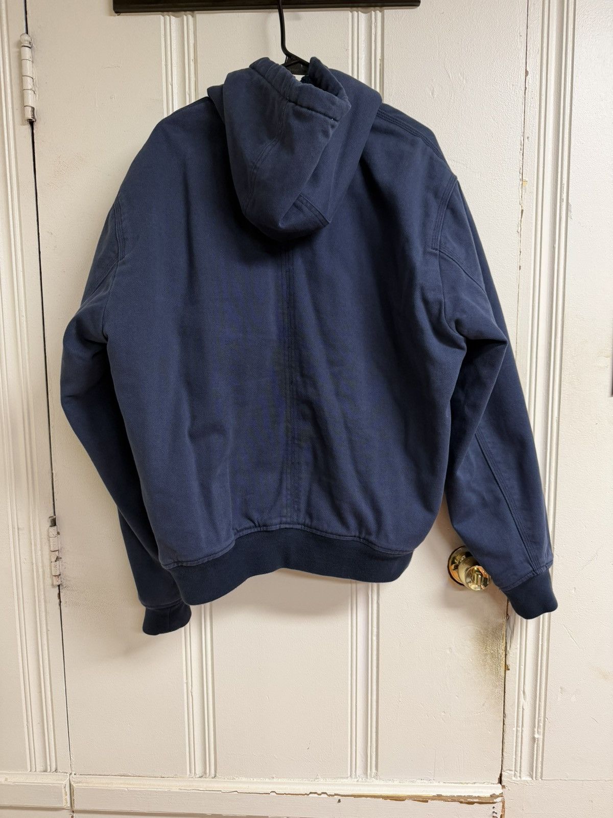 Abercrombie & Fitch Canvas workwear hooded jacket Size US L / EU 52-54 / 3 - 2 Thumbnail