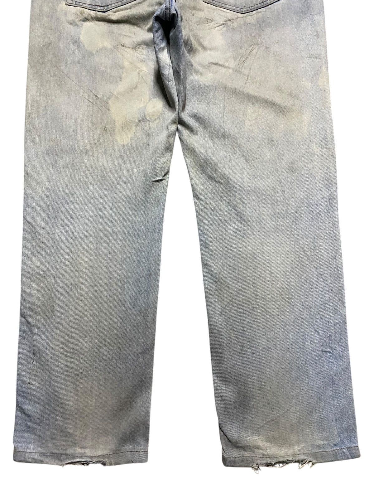 Japanese Brand Vintage Japanese Brand Uniqlo Crazy Mud Wash Distressed Jean Size US 36 / EU 52 - 6 Thumbnail