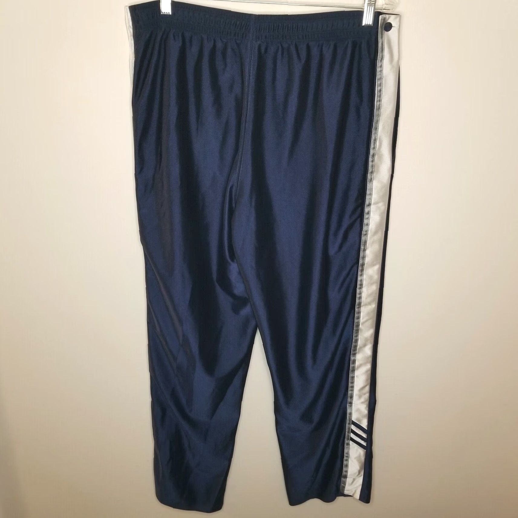 Adidas Adidas Mens Blue Breakaway Track Pants Size L Size US 33 - 4 Thumbnail