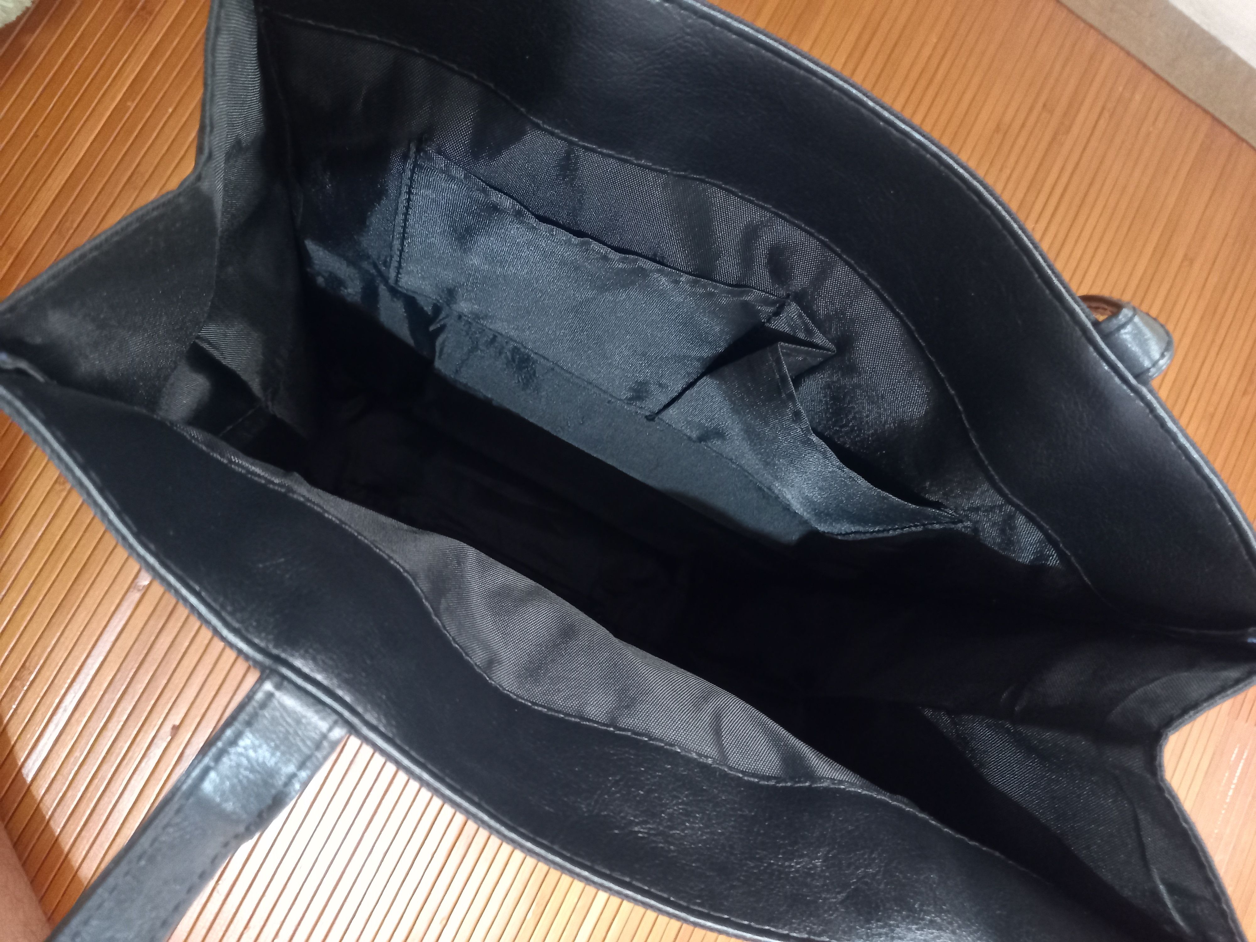 Yohji Yamamoto Yohji yamamoto tote bag half leather Size ONE SIZE - 4 Thumbnail