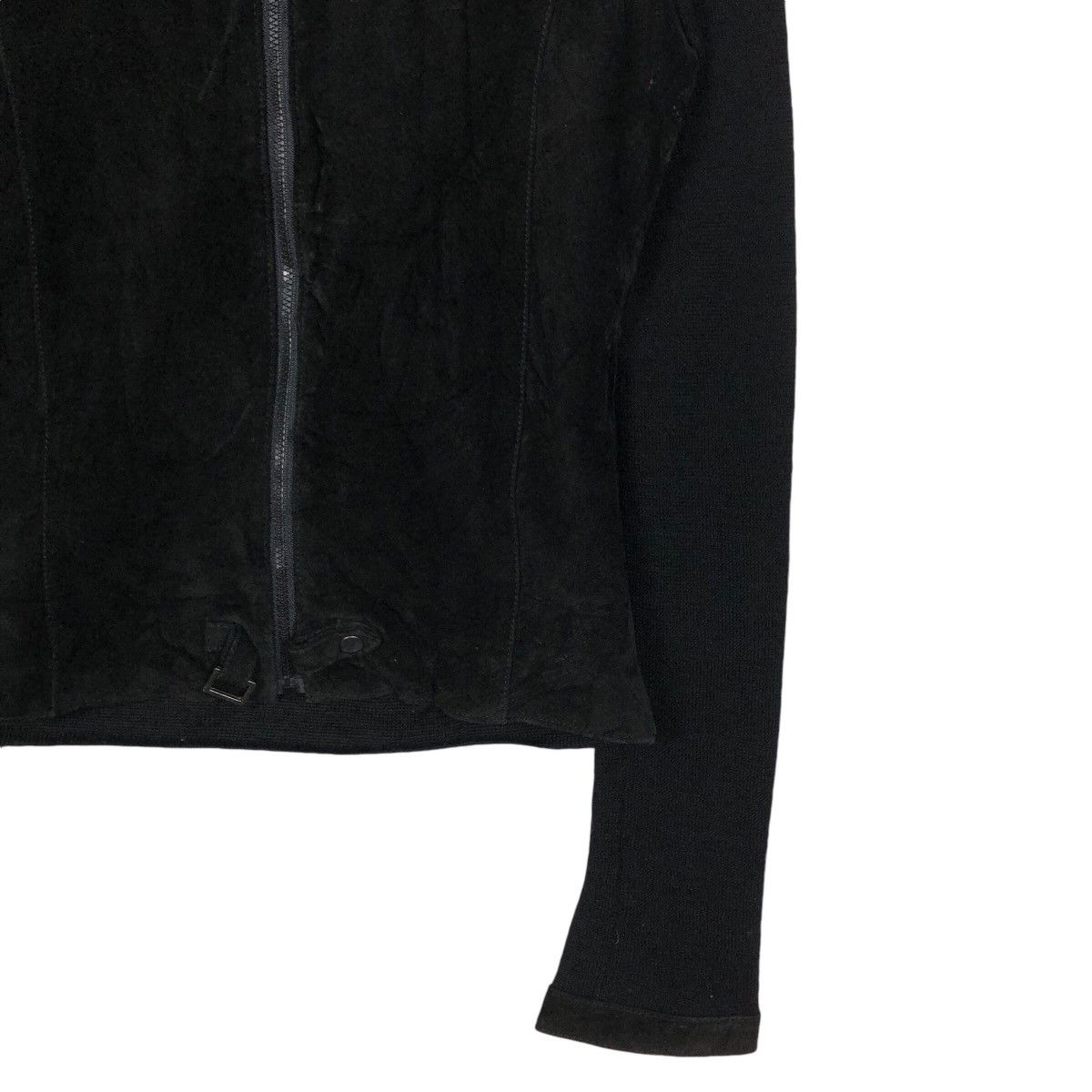 Japanese Brand 📌Cropped Zipper Biker Jacket Torrazzo Donna Size US M / EU 48-50 / 2 - 6 Thumbnail
