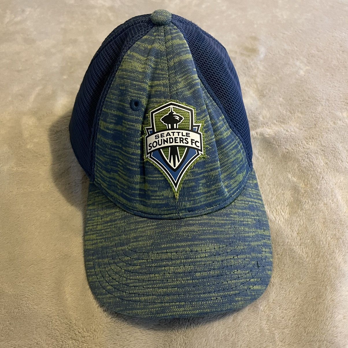 New Era Seattle Sounders FC Hat Men Medium/Large New Era MLS Soccer Size ONE SIZE - 1 Thumbnail