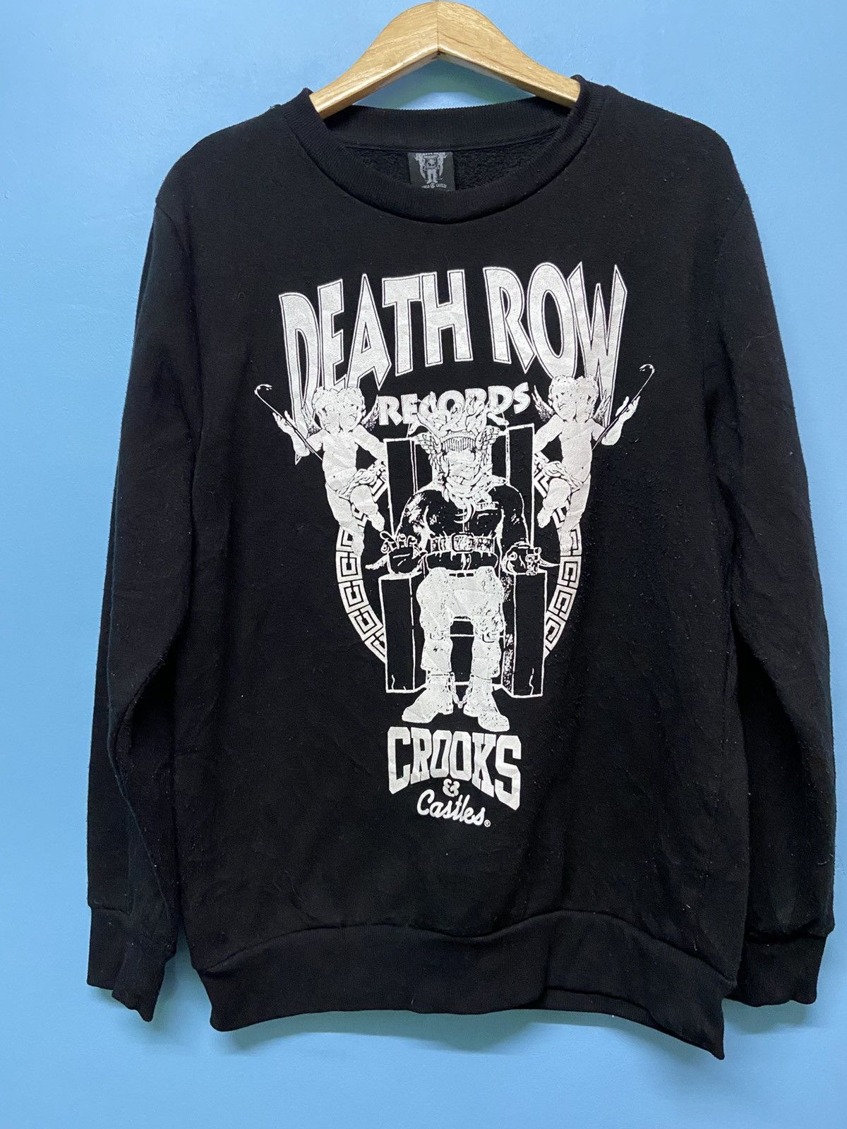 Crooks & Castles Death row records sweatshirts Size US XL / EU 56 / 4 - 1 Thumbnail
