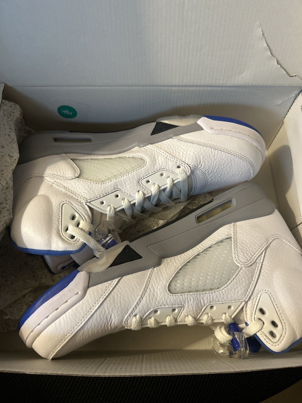 Jordan Brand Brand New Jordan Retro 5s White Stealth (2021) Size 10.5 M Size US 10.5 / EU 43-44 - 2 Thumbnail