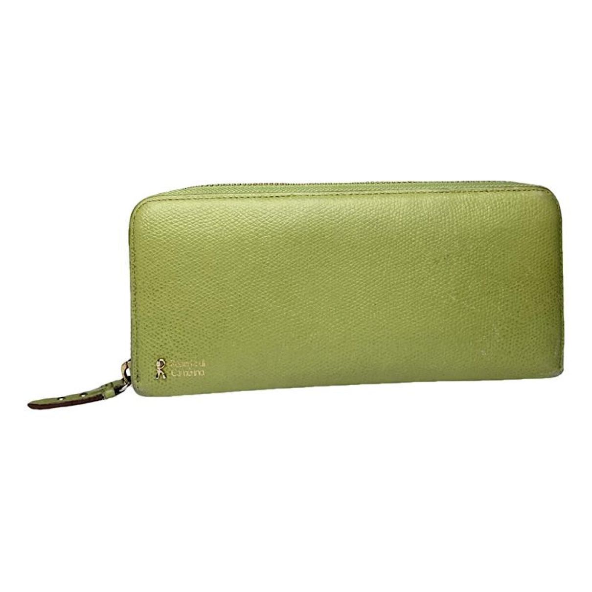 Roberta di Camerino Green Leather Wallet Size ONE SIZE - 1 Thumbnail