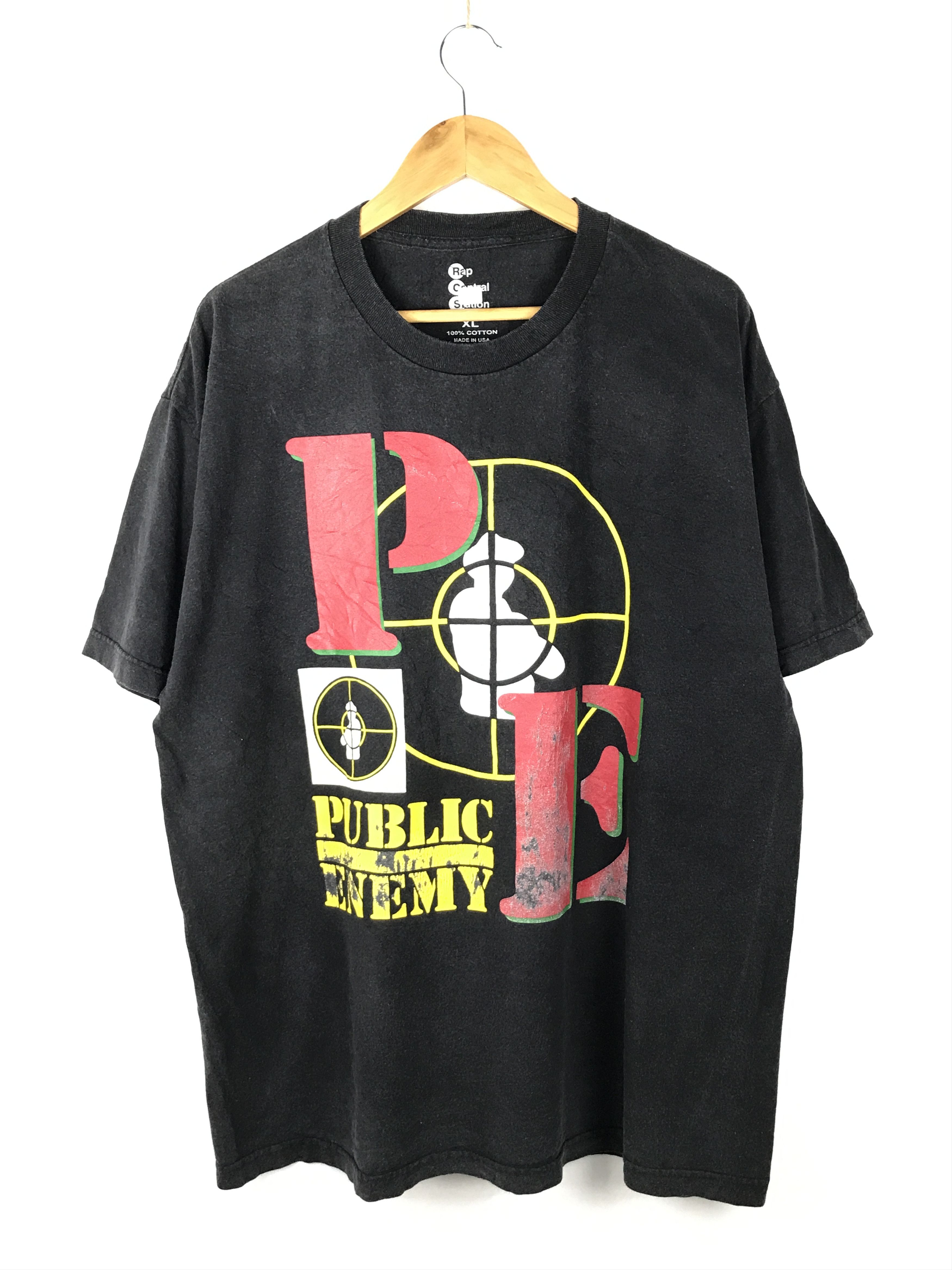 Band Tees Vintage Rap Public Enemy Central Station Size US XL / EU 56 / 4 - 1 Thumbnail