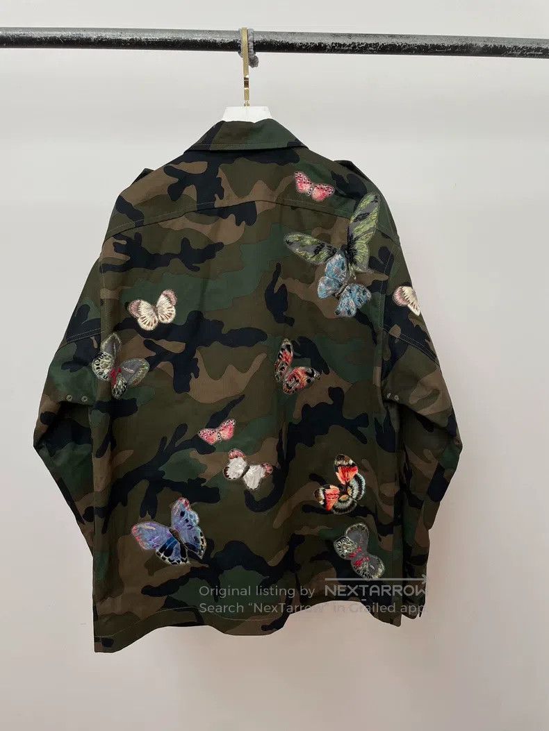 Valentino Valentino Butterfly camouflage jacket Size M / US 6-8 / IT 42-44 - 2 Thumbnail