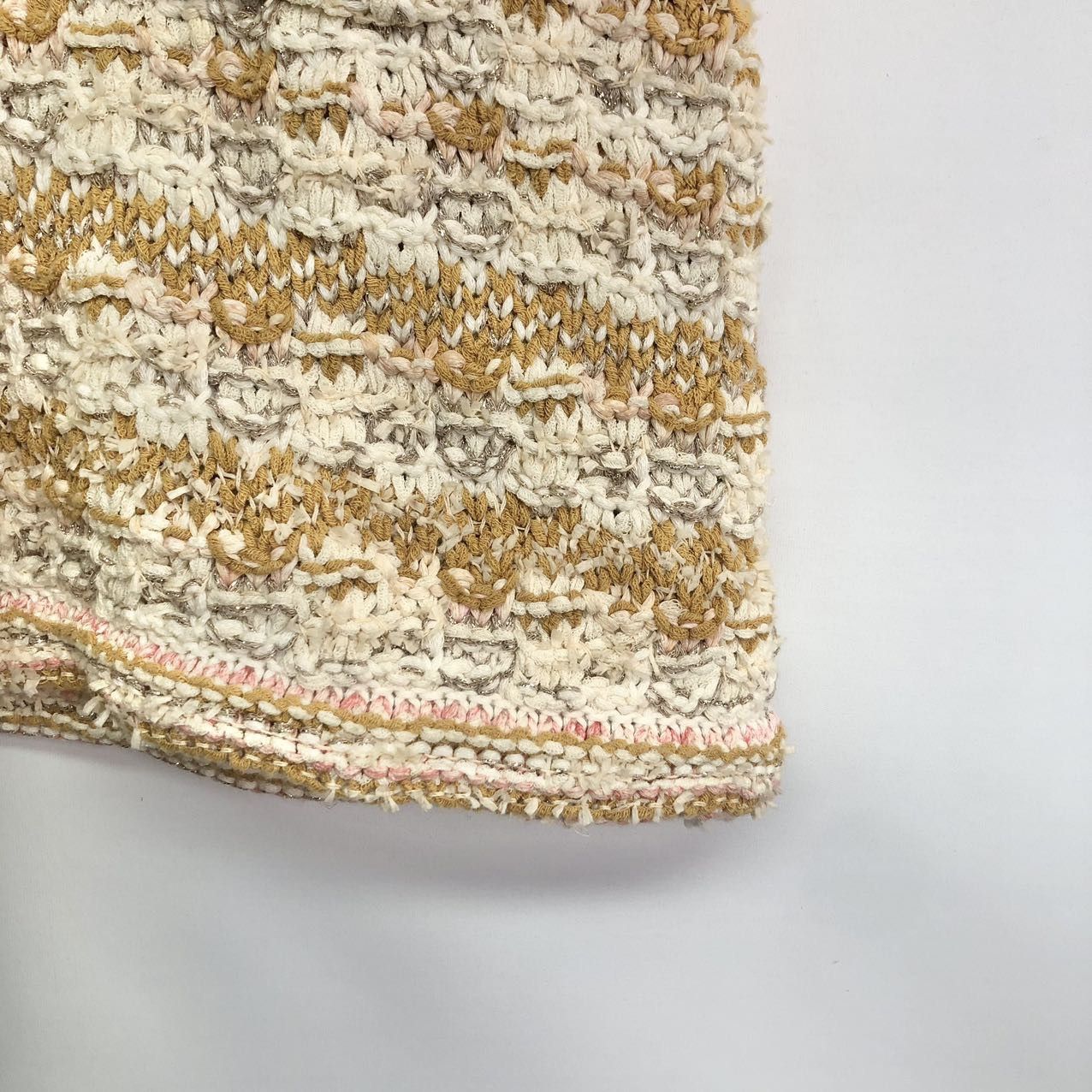 Chanel Chanel Woven Printed Short Sleeve Women Dress K26WX Size S / US 4 / IT 40 - 4 Thumbnail