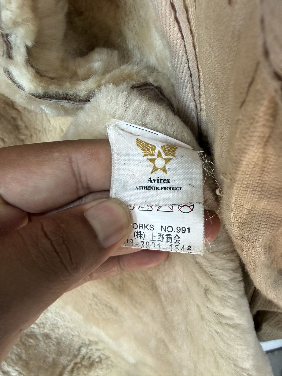 Avirex Avirex Sheepskin Long Jacket B3 Style Jacket With Fur Size M / US 6-8 / IT 42-44 - 11 Thumbnail