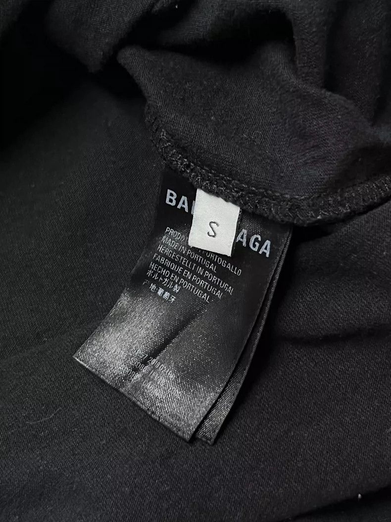 Balenciaga Balenciaga Buckle Logo Short Sleeve Black S Size Size US S / EU 44-46 / 1 - 5 Thumbnail