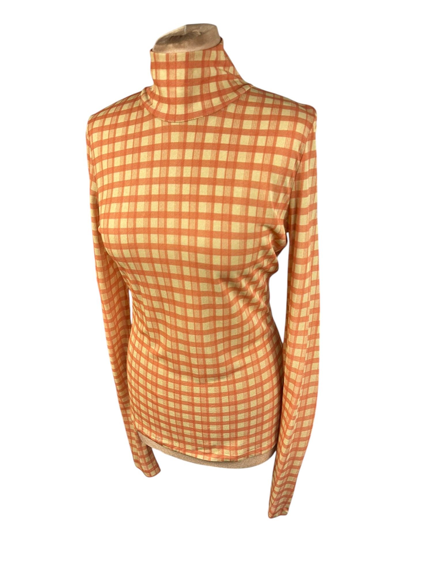 Acne Studios × Designer Acne Studios Checked Viscose Blouse Size S / US 4 / IT 40 - 3 Thumbnail