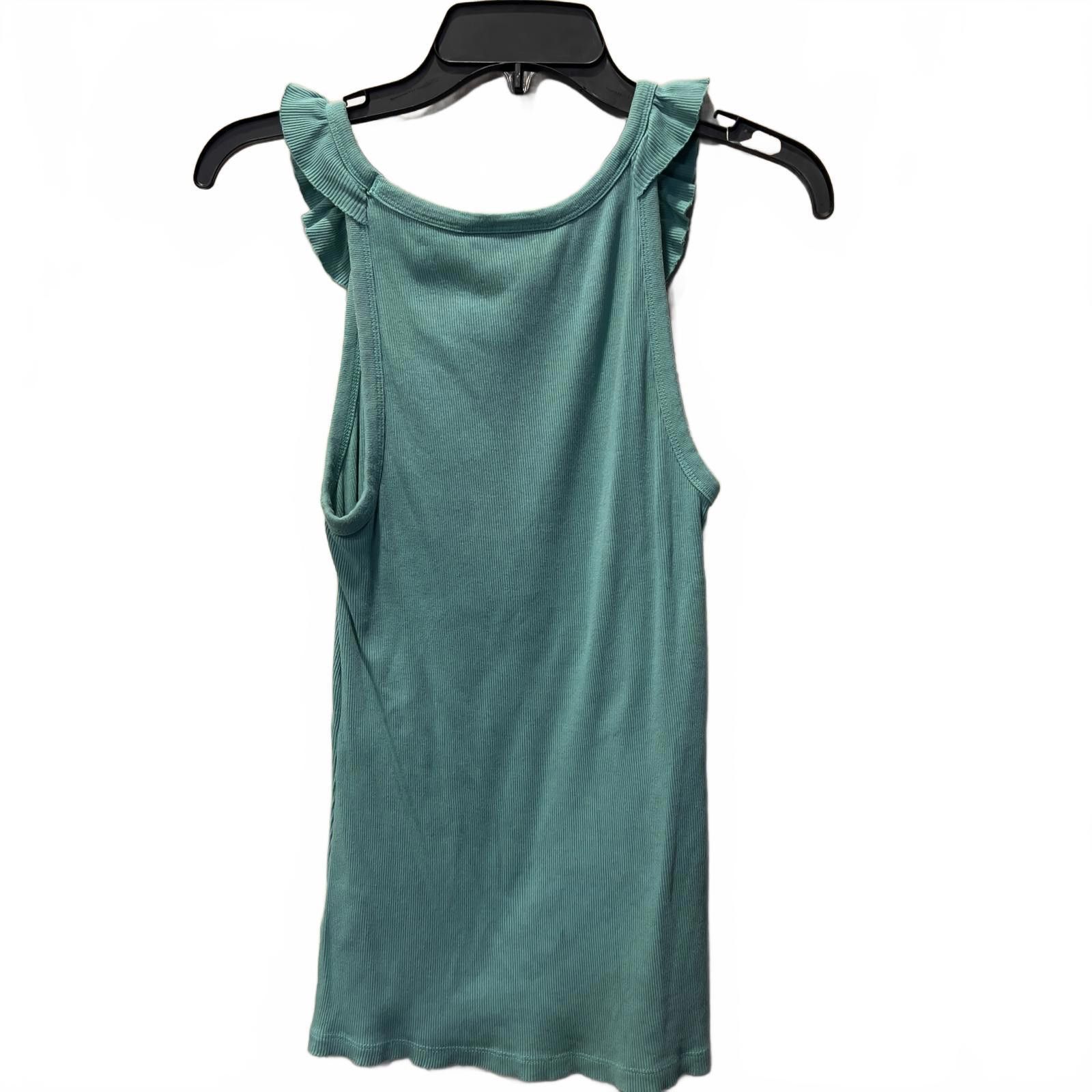 Other Attention Women's Sleeveless Tank Top with Ruffle Detail, M Size M / US 6-8 / IT 42-44 - 2 Thumbnail