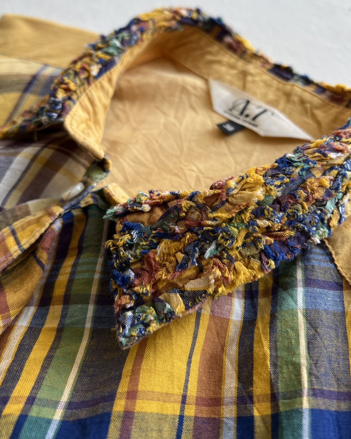 ATSURO TAYAMA × Yohji Yamamoto A/T ATSURO TAYAMA PATCHWORK SHIRT Size S / US 4 / IT 40 - 3 Thumbnail