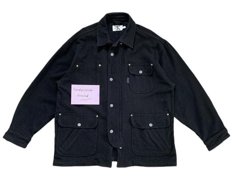 Calvin Klein CK Calvin Klein Jeans Wool & Viscose Jacket Size US L / EU 52-54 / 3 - 1 Thumbnail