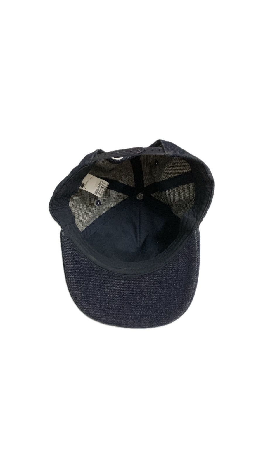 Japanese Brand GU Denim Snapback Hat Size 30 - 4 Thumbnail