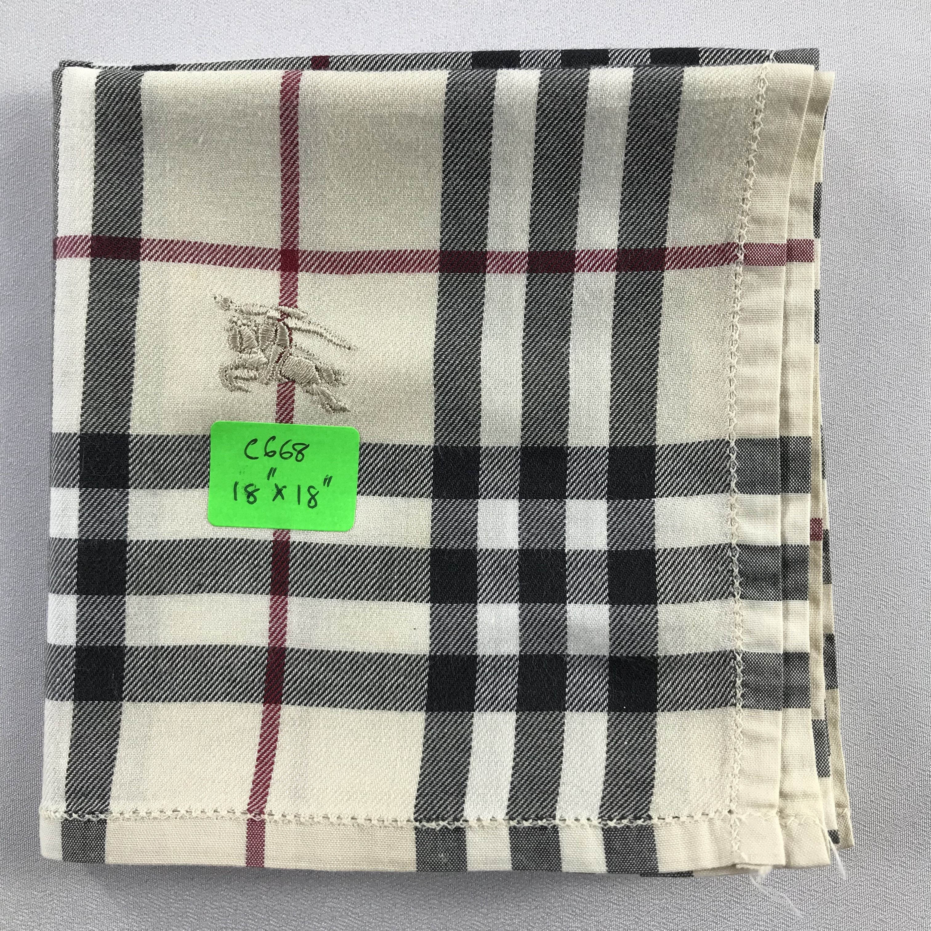 Burberry Burberry Handkerchief / Bandana / Neckerchief C668 Size ONE SIZE - 7 Thumbnail