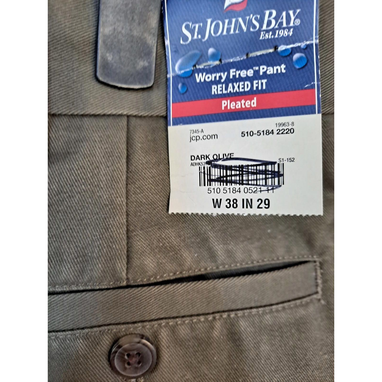 Other New St John's Bay Tan Chinos Size 38x29 Size US 38 / EU 54 - 3 Thumbnail