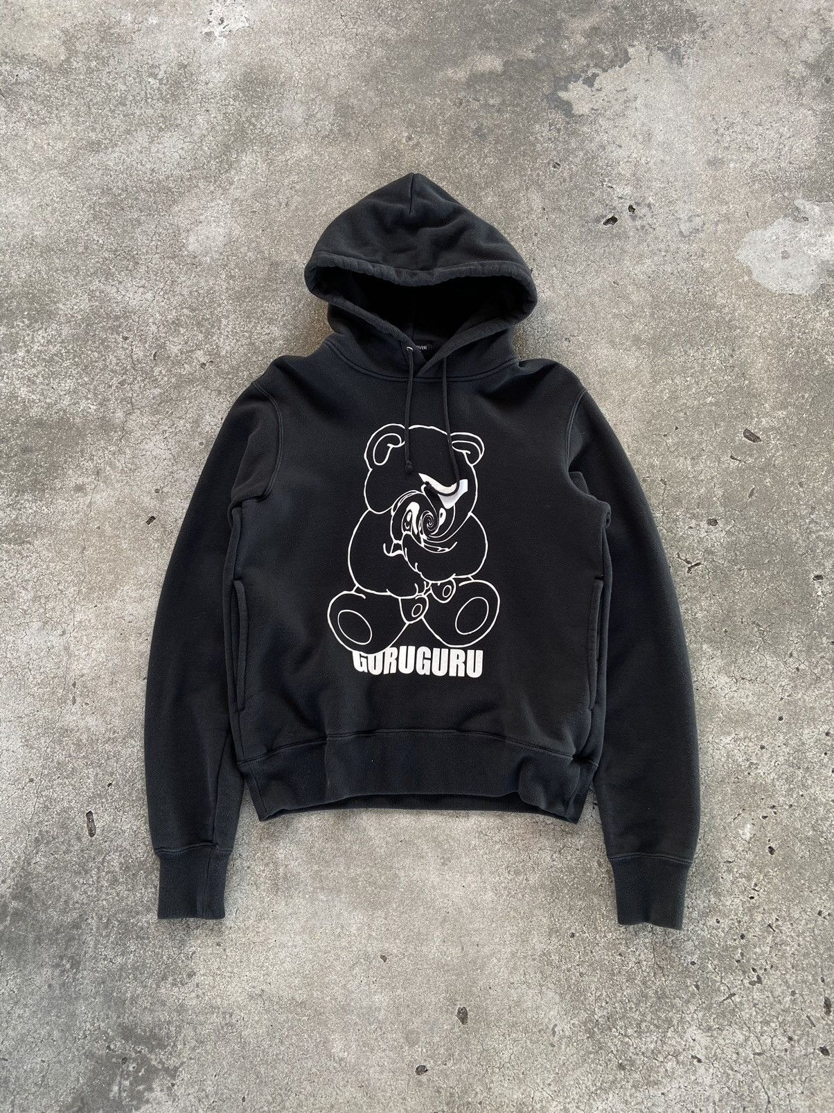 image of Undercover Guruguru Hoodie in Black, Men's (Size Medium)