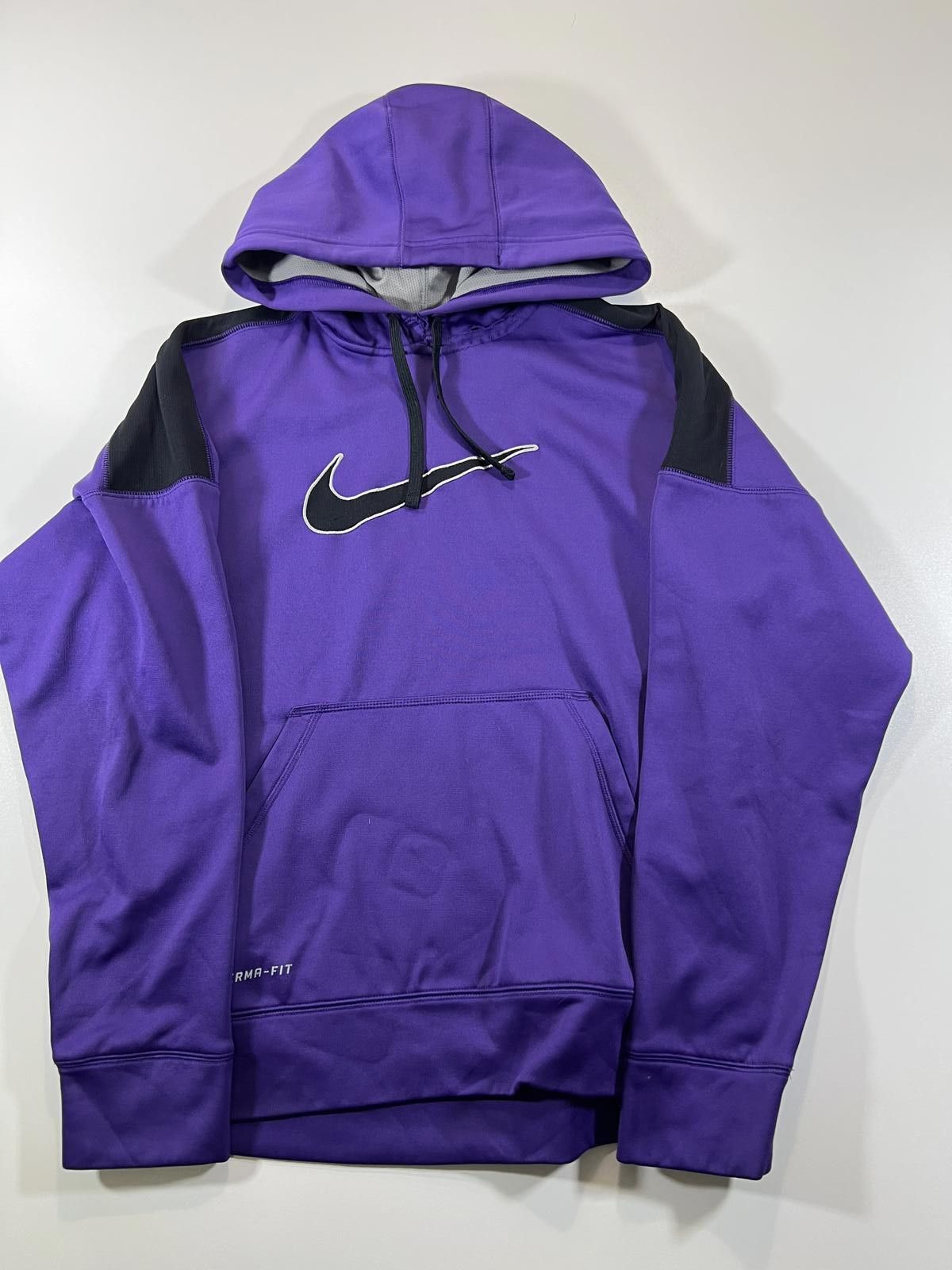 Nike Nike Therma-Fit Purple and Black Hoodie Size Small Size US S / EU 44-46 / 1 - 1 Thumbnail