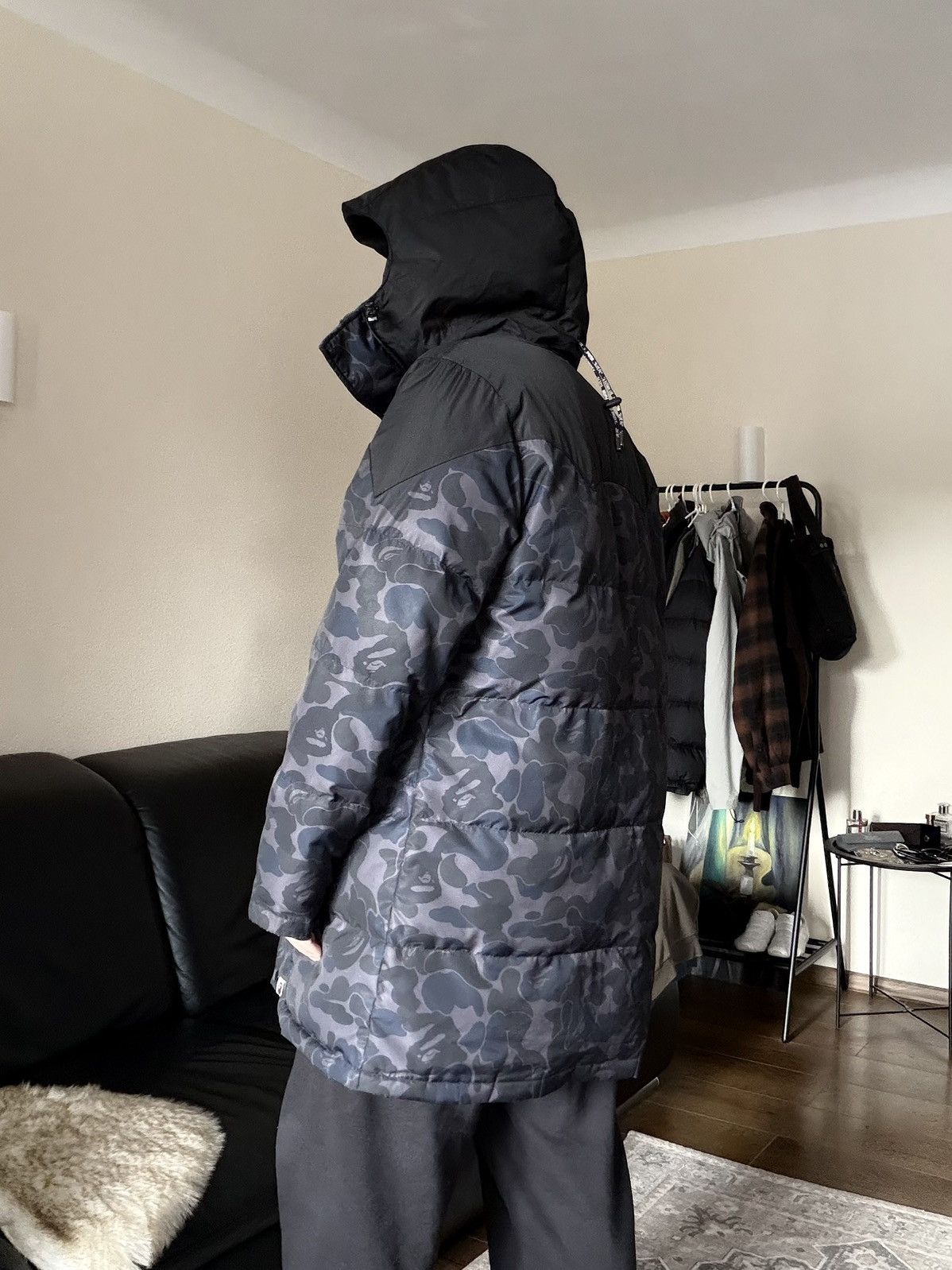 Bape × Puma BAPE x PUMA ABC Camo Long Down Puffer Jacket Black Size US M / EU 48-50 / 2 - 3 Thumbnail