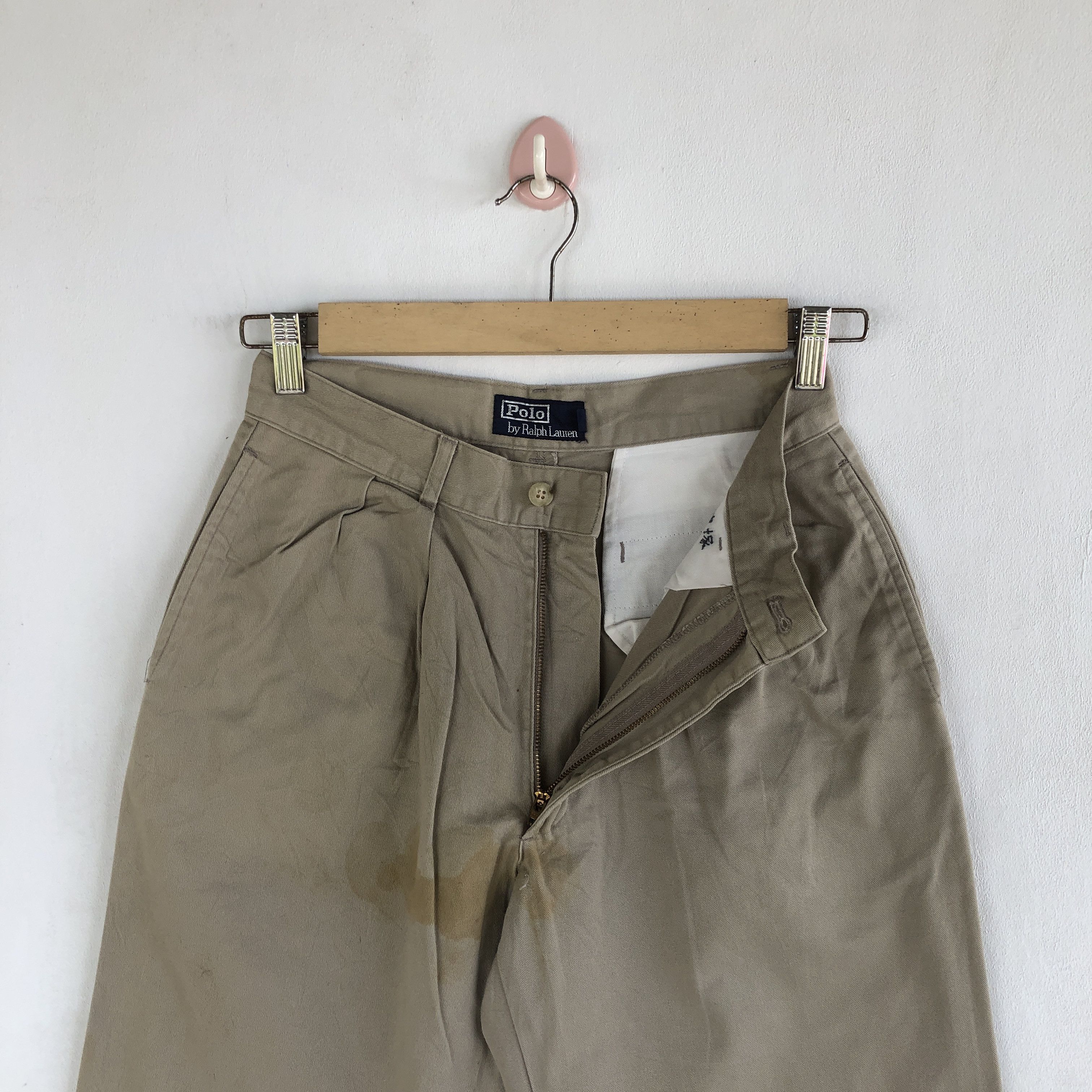 Japanese Brand Vintage Polo Ralph Lauren Trousers Japanese Casual Trousers Size 24" / US 00 / IT 34 - 5 Thumbnail
