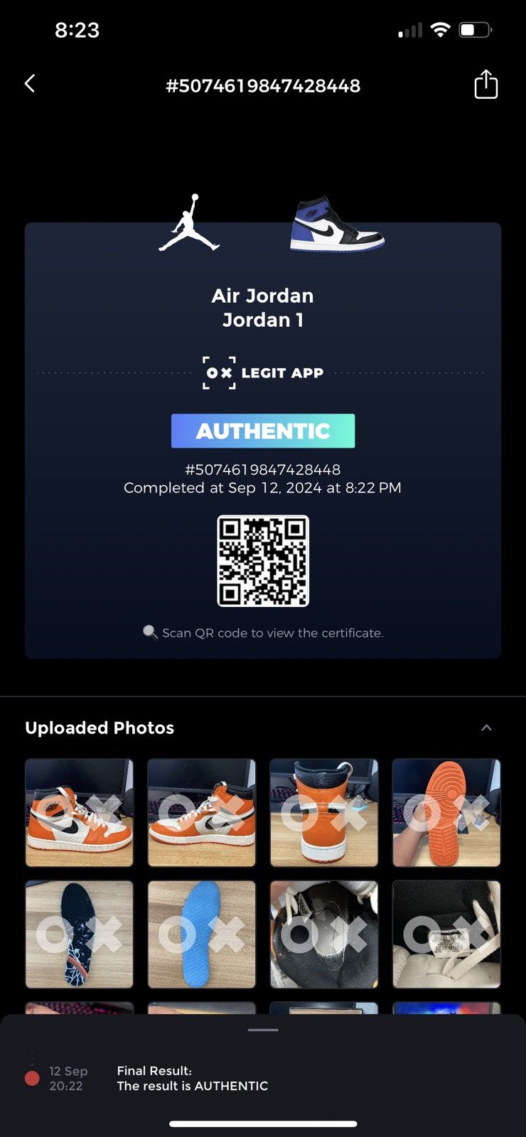 Jordan Brand Jordan 1 Reverse Shatterbackboard Size US 10.5 / EU 43-44 - 2 Thumbnail