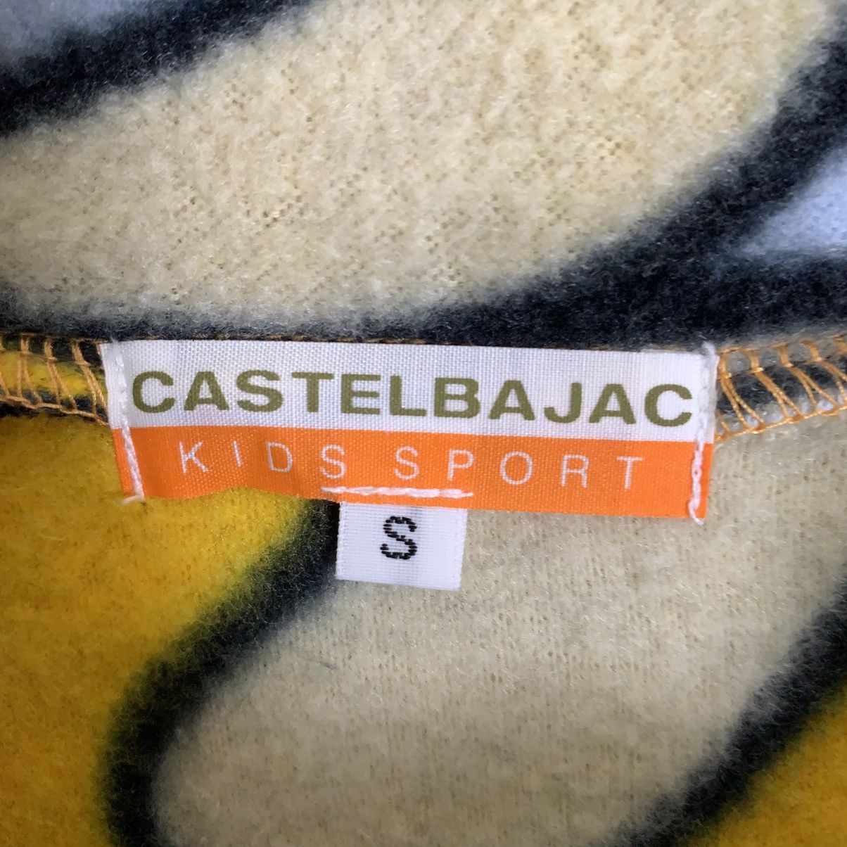 Designer × Jean Charles De Castelbajac × Vintage Vintage Castelbajac Kids Sport Fleece Jacket Small Saiz Size US XS / EU 42 / 0 - 8 Thumbnail
