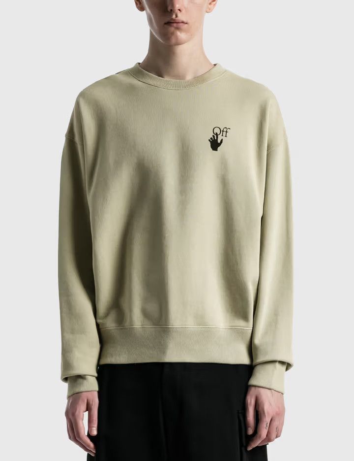 Off-White Beige Bubble Arrows Oversized Sweatshirt Size US S / EU 44-46 / 1 - 3 Thumbnail