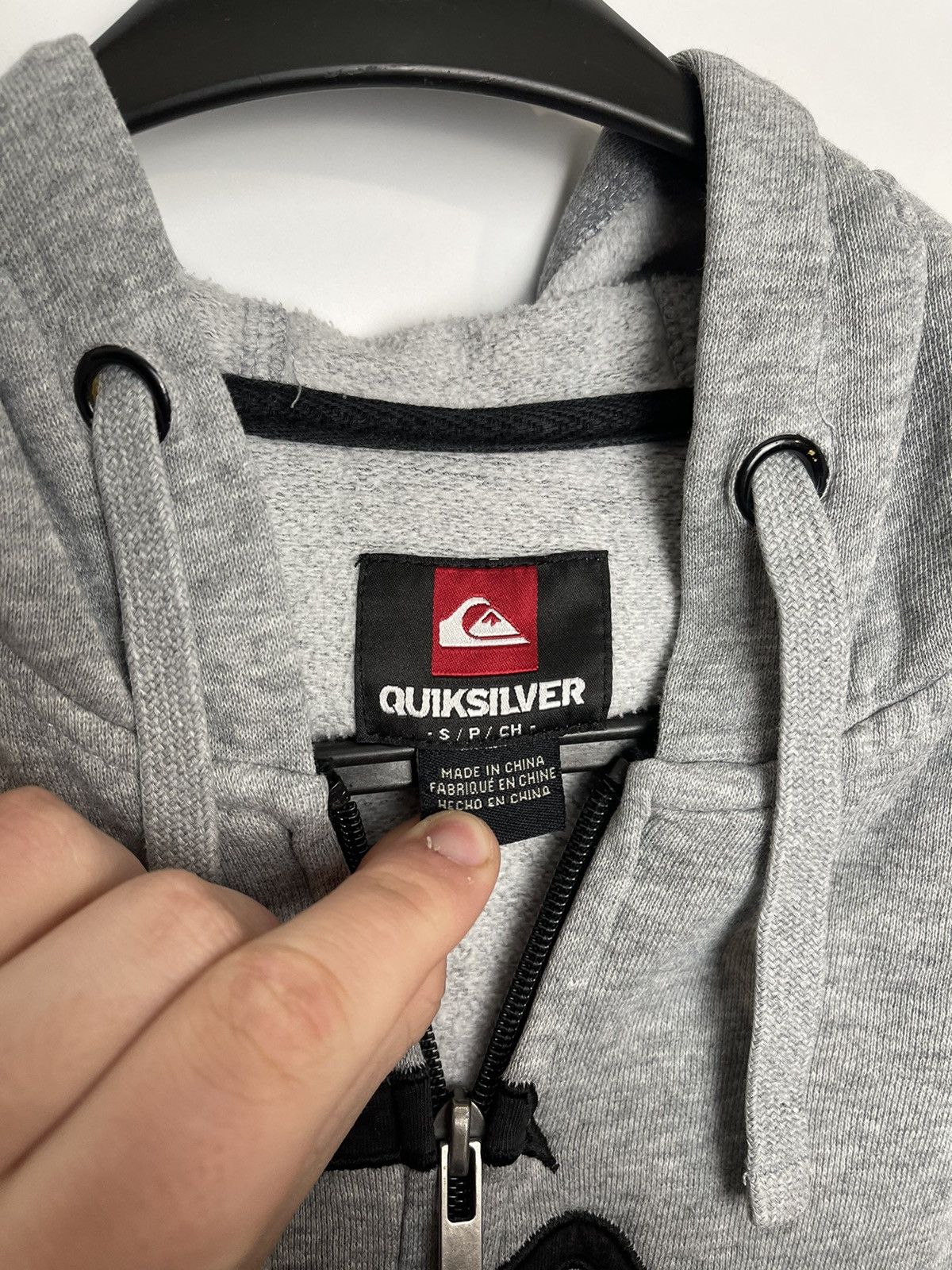Other Vintage Y2K Quiksilver zip up hoodie big logo size S Size US S / EU 44-46 / 1 - 4 Thumbnail