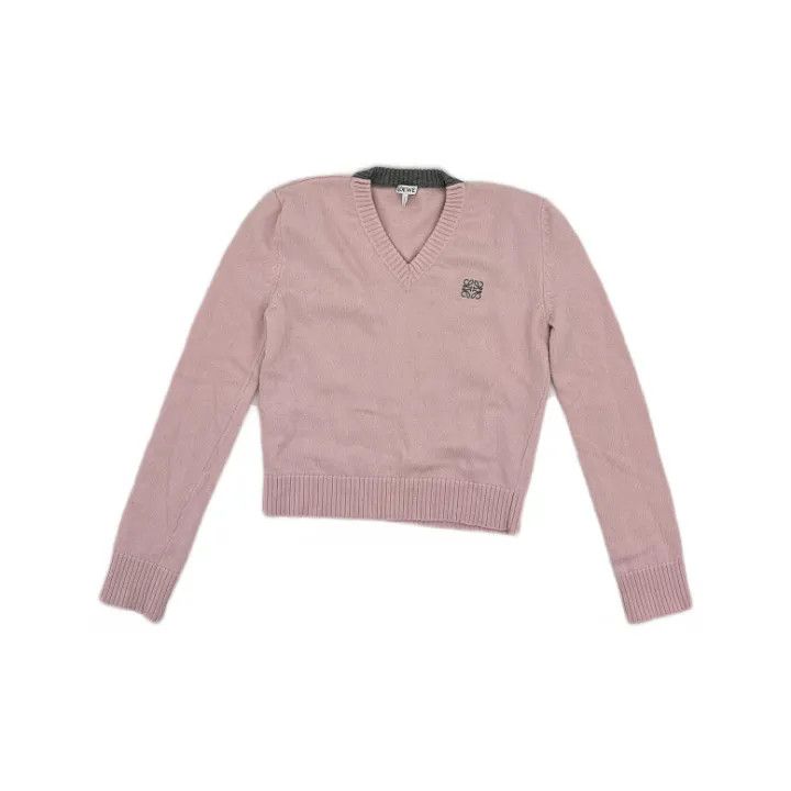 Loewe Casual Solid Knit Sweater