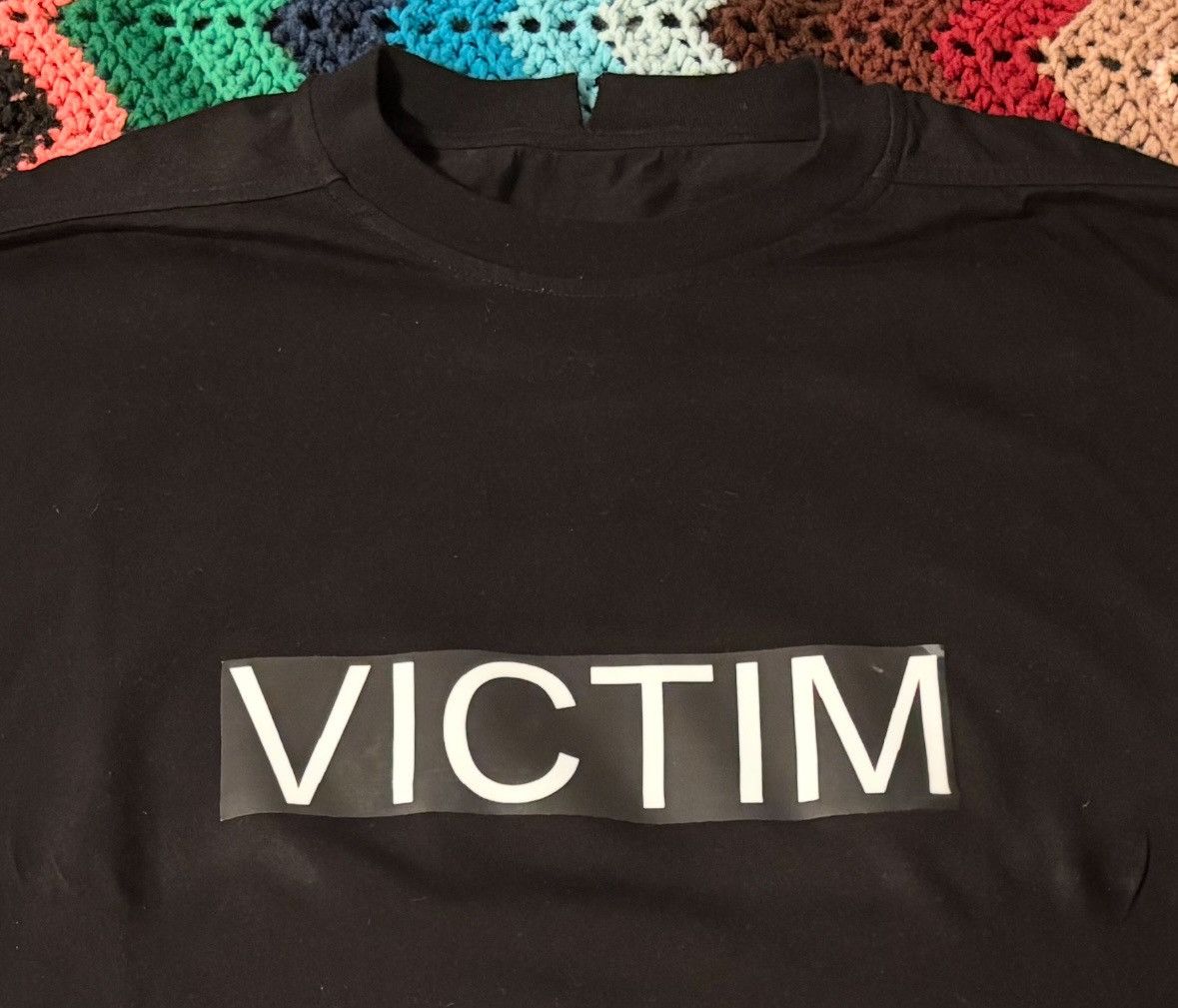 Rick Owens Rick Owens Tommy Victim T-Shirt Black One Size Size US XL / EU 56 / 4 - 2 Thumbnail