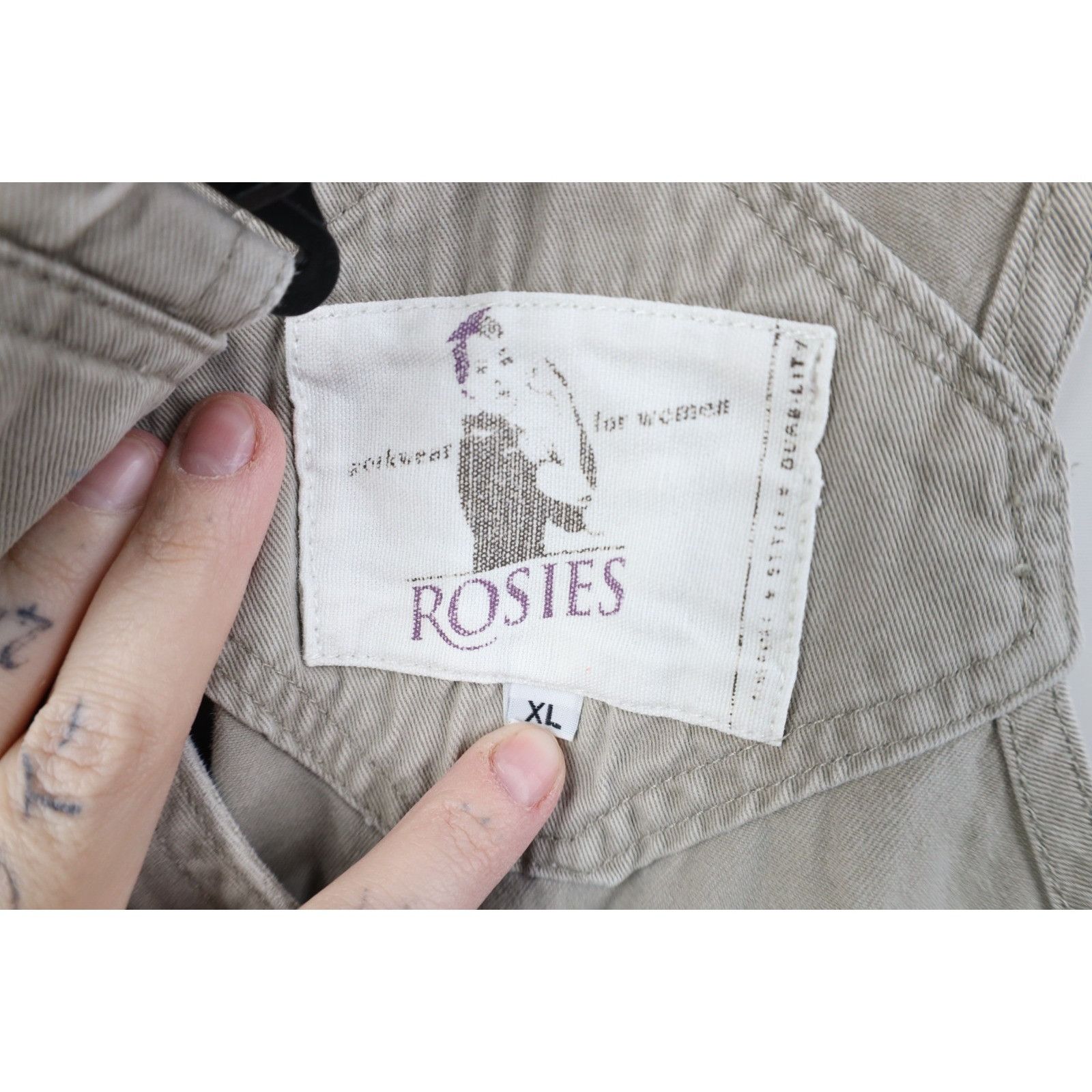 Vintage Vintage 90s Y2K Streetwear Thrashed Convertible Overalls Size 30" / US 8 / IT 44 - 13 Thumbnail