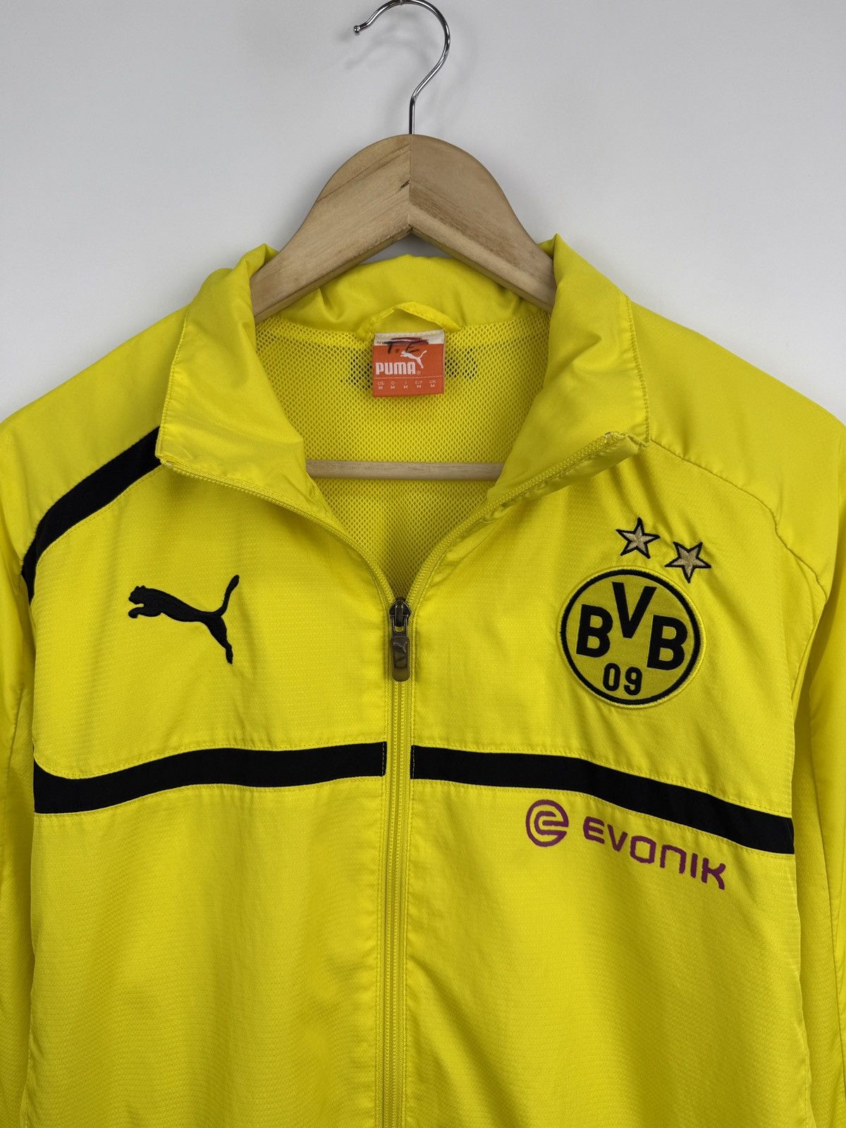 Puma 🇩🇪Vintage 2012 Puma Borussia Dortmund BVB Soccer Track Jacket Size US M / EU 48-50 / 2 - 5 Thumbnail