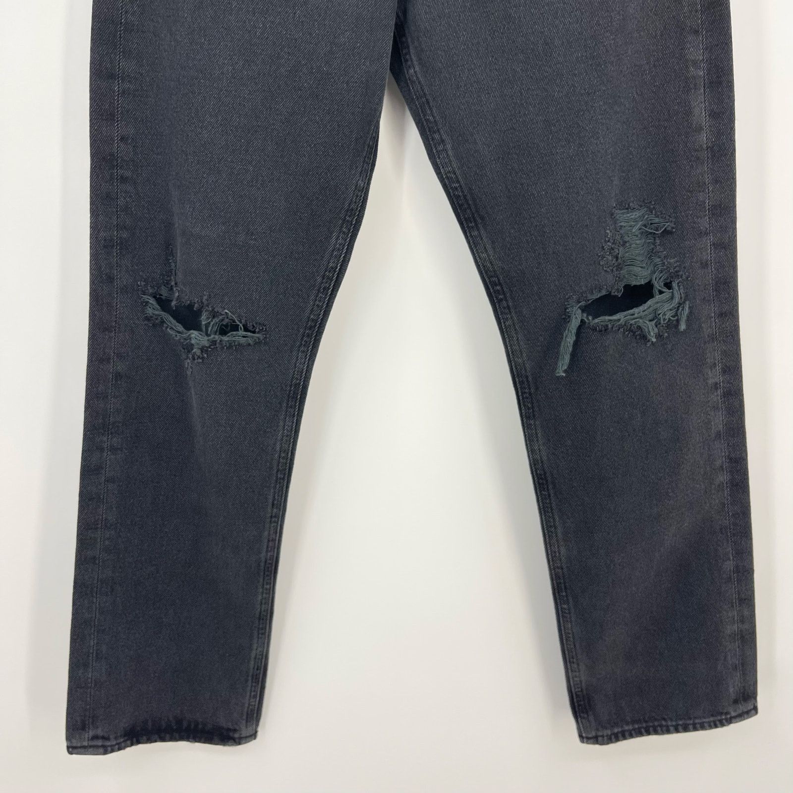 Agolde AGOLDE | 90’s Mid Rise Loose Smokestack Black Jeans 25 Size 25" / US 0 / IT 36 - 8 Thumbnail