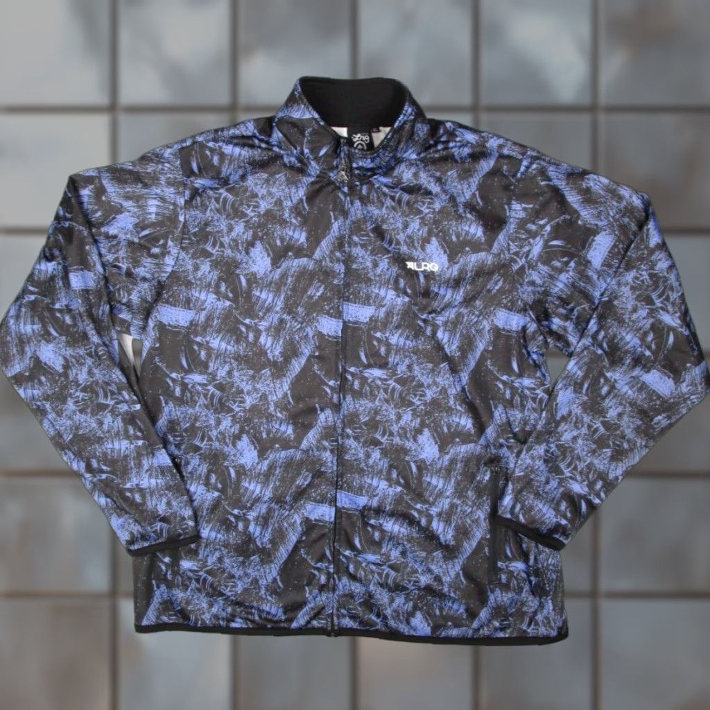 Vintage LRG Jacket Mens 4XL BLUE Full Zip Bomber Jacket Hip Hop Streetwear Geometric Abstract Art Casual Sweatshirt? Size US XXL / EU 58 / 5 - 1 Thumbnail