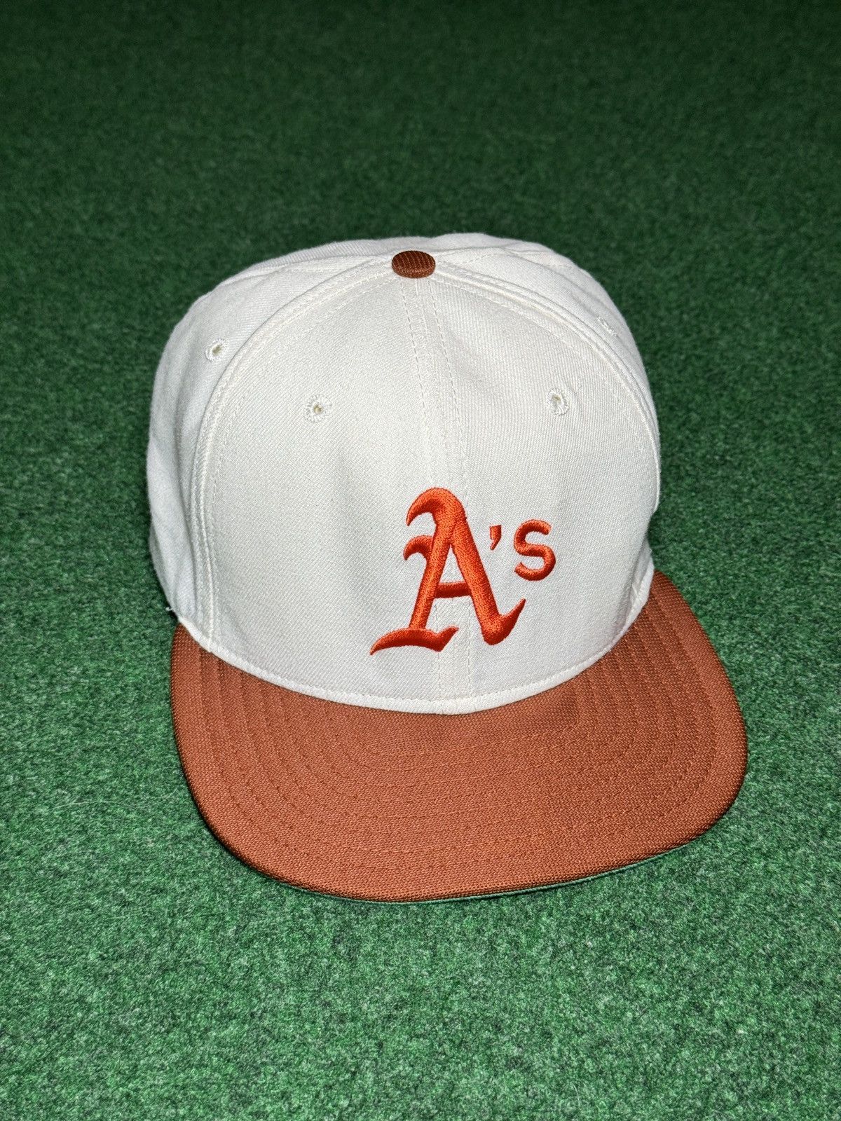 New Era Vintage 80s Oakland A’s New Era Pro Model Baseball Cap Hat Size ONE SIZE - 1 Thumbnail