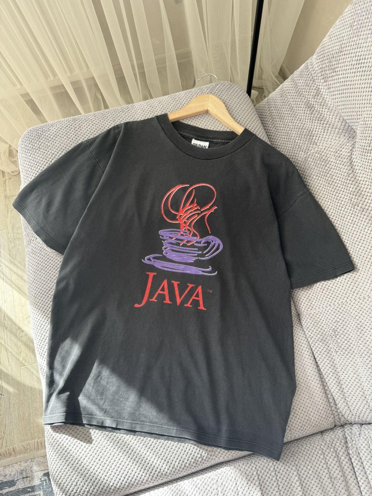 Vintage Java Script Sun Microsystems Vintage Gildan Rare Tee Size US XL / EU 56 / 4 - 2 Thumbnail