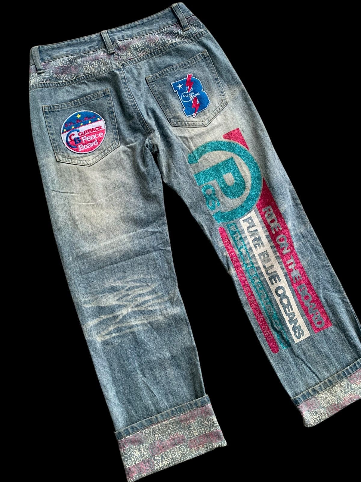 Hysteric Glamour Vintage Clone Devgru surf Sick Printed Denim Size US 34 / EU 50 - 17 Thumbnail