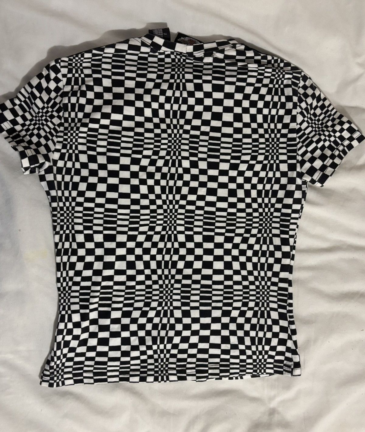 Harley Davidson Optical illusion rare Harley Davidson top Size S / US 4 / IT 40 - 3 Thumbnail