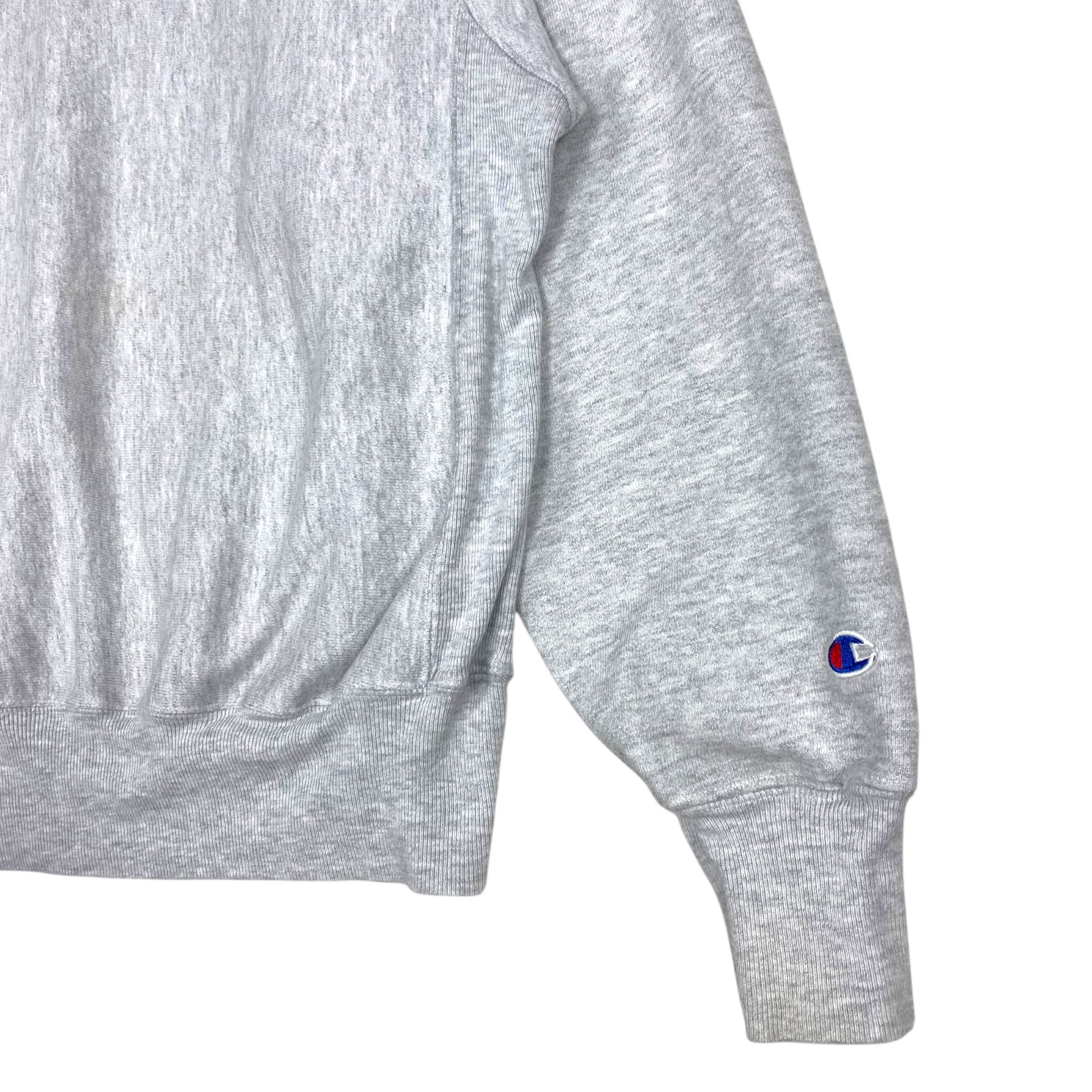 Champion 💥90s REVERSE WAEVE LIGHT GREY PULLOVER SWEATSHIRT Size US M / EU 48-50 / 2 - 4 Thumbnail