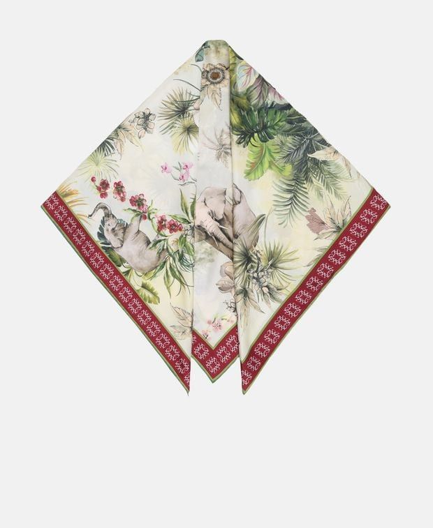 Elie Saab Silk square scarf Size ONE SIZE - 1 Thumbnail