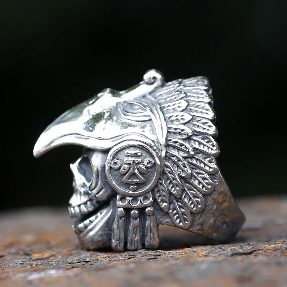 Jewelry Eagle Warrior Ring Size ONE SIZE - 3 Thumbnail