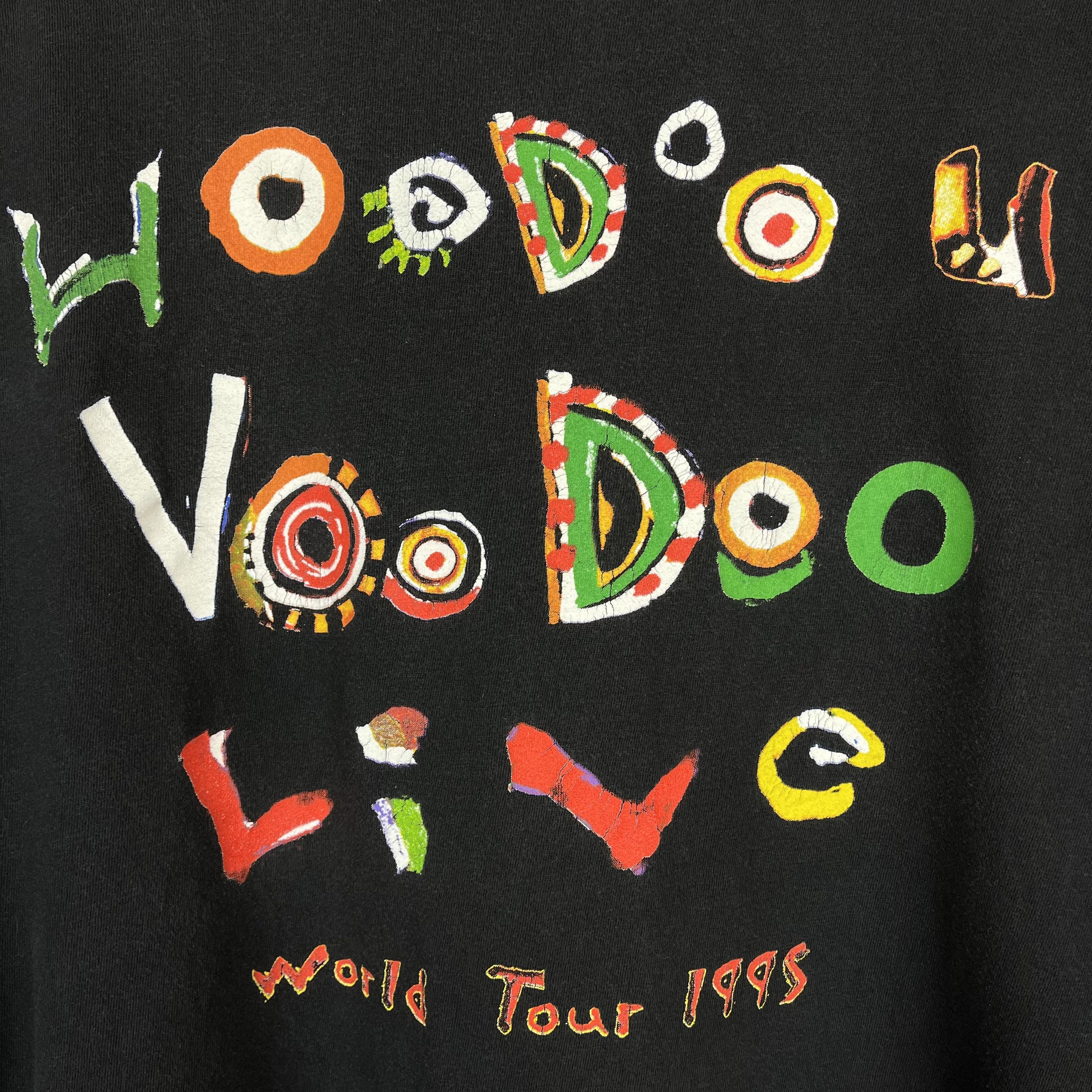 Band Tees Vintage Rolling Stones Voodoo Lounge Tour T Shirt 1995 Size US XL / EU 56 / 4 - 21 Thumbnail