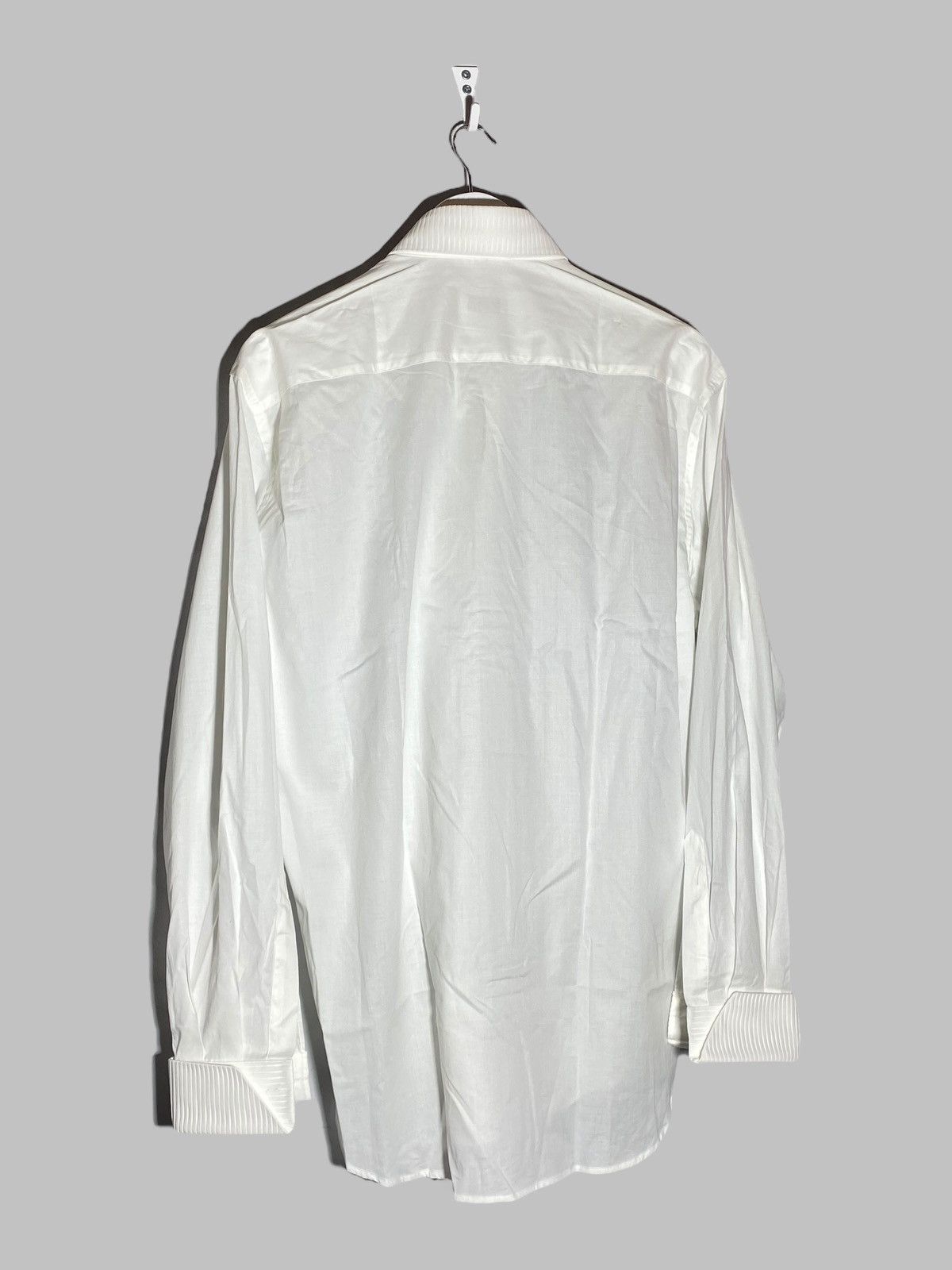Pal Zileri Pal Zileri Gruppo Foral New Cotton Shirt Ribbed Details Size US L / EU 52-54 / 3 - 2 Thumbnail
