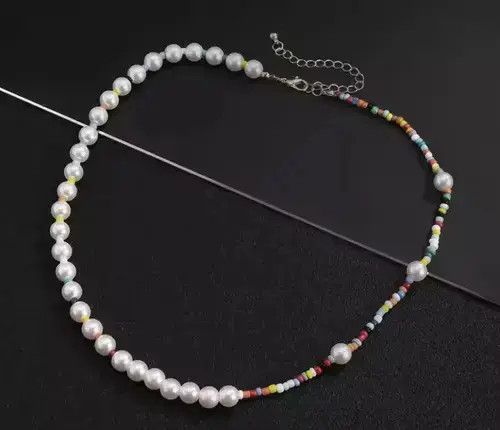 Jewelry Pearl Necklace Beads Size ONE SIZE - 3 Thumbnail