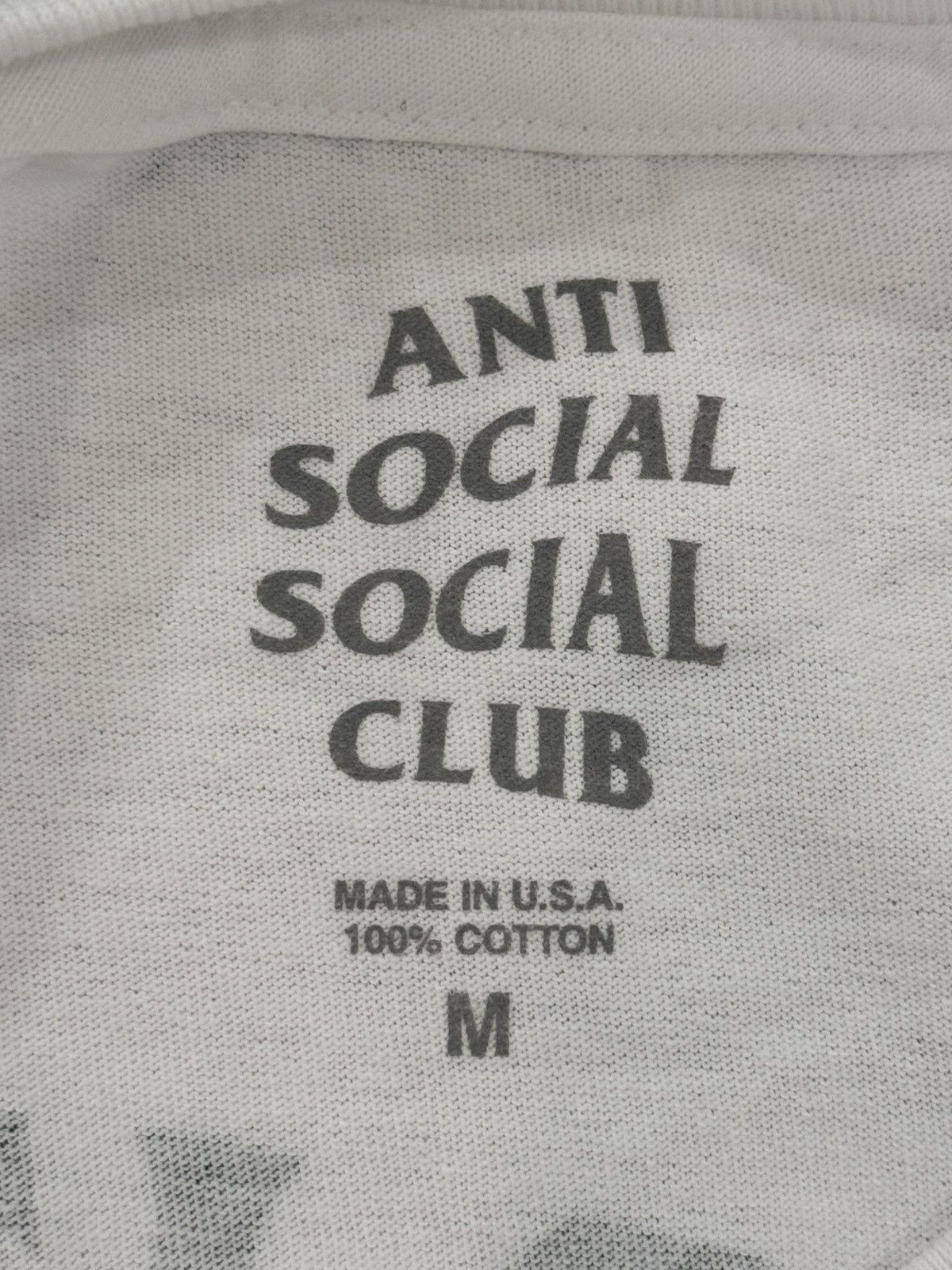 Anti Social Social Club Anti Social Social Club Cigarette Tee (M) Size US M / EU 48-50 / 2 - 4 Thumbnail